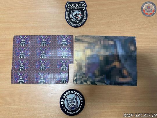 Pochodne LSD z wizerunkiem kobiety i królika. Dealer zatrzymany podczas kontroli drogowej