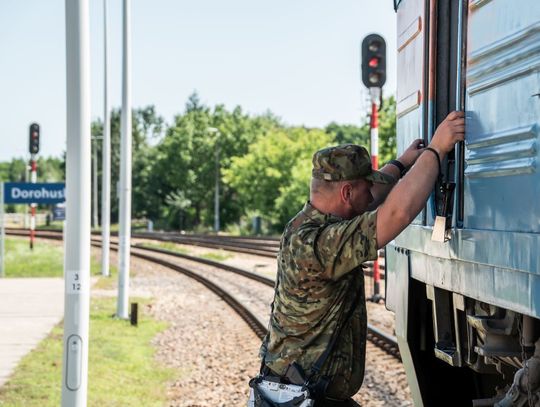 Pociąg towarowy z Ukrainy zatrzymany na granicy. Maszynista i pomocnik kompletnie pijani