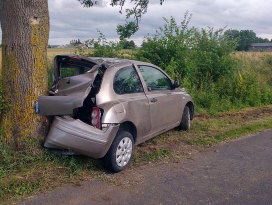 Podczas jazdy pijany pasażer zaciągnął hamulec ręczny. W wypadku ciężko ranny został 5-latek