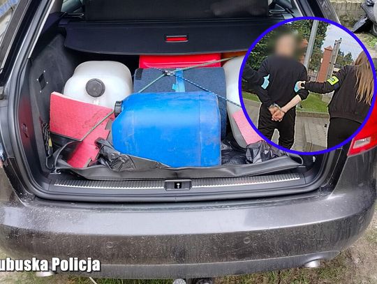Podjeżdżał osobówką i tankował za ponad tysiąc złotych. Złodziej miał w bagażniku ukryte baniaki