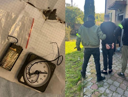 Podpalał auta z ukraińskimi tablicami. W domu miał materiały wybuchowe