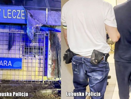 Podpalił kantor z kobietą w środku, żeby zmusić ją do wydania pieniędzy. Zatrzymanie sprawcy