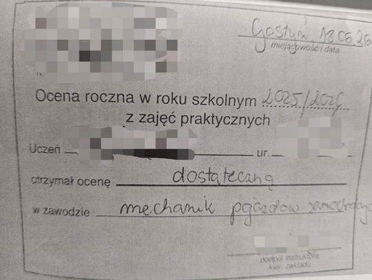 Podrobił dzienniczek praktyk, by zdać klasę. 17-latkowi grozi kara do 8 lat więzienia