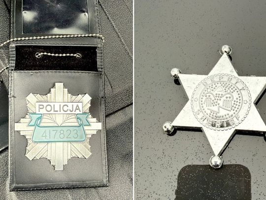 „Policja jest już na miejscu” - przebieraniec wpadł na parkingu. Miał odznakę i gwiazdę szeryfa