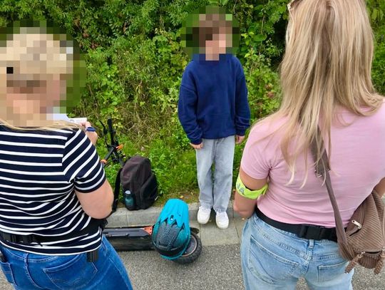 Policja kontroluje młodych użytkowników jednośladów. Konsekwencje mogą ponieść także rodzice
