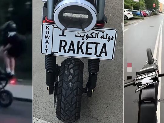 Policjanci przerwali transmisję na żywo. 14-latek pokazywał brawurową jazdę hulajnogą [WIDEO]