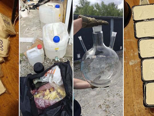 Policjanci w tym samym czasie uderzyli na terenie dwóch województw. Przejęte 55 kg narkotyków