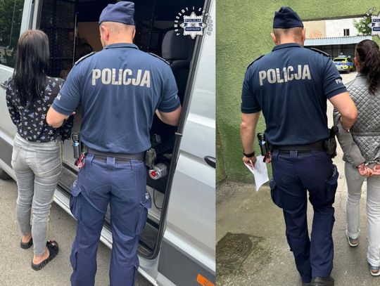 Policjanci zgarnęli je z ulicy. Jedna poszukiwana za narkotyki, druga za fałszywe zeznania