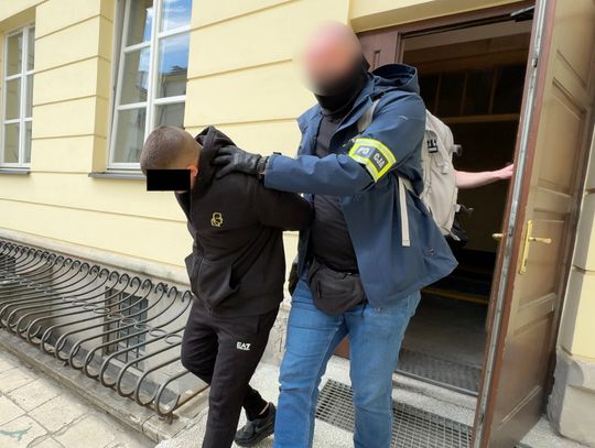 Policyjny nalot na dziuplę samochodową. Rozłożone na części auta trafiały do Gruzji