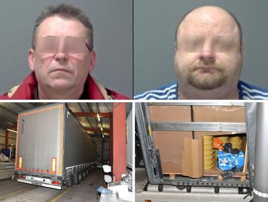 Polscy kierowcy ciężarówki szmuglowali heroinę do Anglii. Wpadli przez ślady DNA