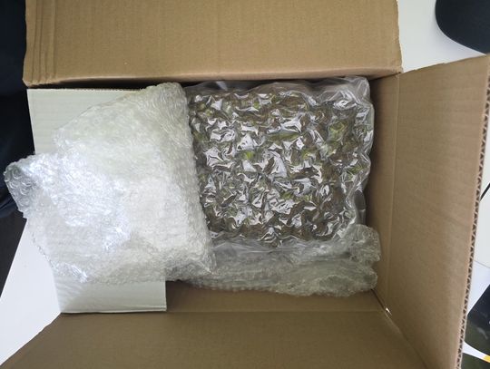 Ponad dwa kilogramy narkotyków z Hiszpanii. Celnicy przejęli paczki z marihuaną