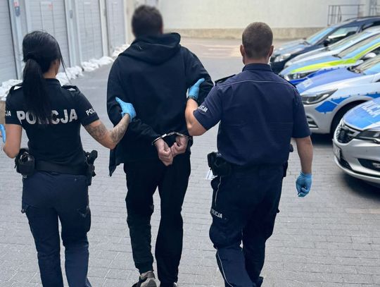 Poszukiwany Mołdawianin wpadł po kolejnych kradzieżach. Szykował się do wyjazdu z miasta