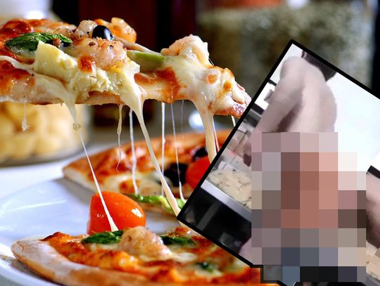 Pracownik pizzerii pod Poznaniem ugniatał ciasto członkiem. Filmikiem pochwalił się w sieci