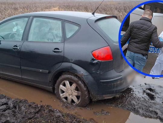 Próbował uciec policji, ale ugrzązł w błocie. 32-latek wcześniej pił. Narkotest też wyszedł pozytywnie Próbował uciec policji, ale ugrzązł w błocie. 32-latek wcześniej pił. Narkotest też wyszedł pozytywnie