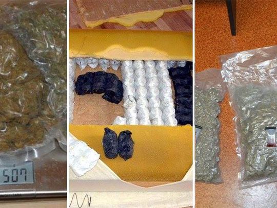 Przemytnicy ukryli narkotyki w materacu. Wpadli, gdy w biały dzień przenosili je na ulicy