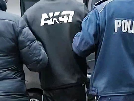 Recydywista chodził po mieście z nożem w ręku. Próbował zaatakować nim psa, ludzie wezwali policję