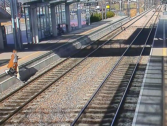 Rozmawiała przez telefon i nie zauważyła końca peronu. Kobieta spadła na tory Rozmawiała przez telefon i nie zauważyła końca peronu. Kobieta spadła na tory