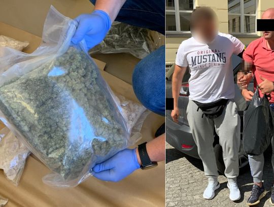 Rozsyłał kurierem narkotyki w Polskę. Znaleźli u niego 34 kg różnych dragów [WIDEO, FOTO]