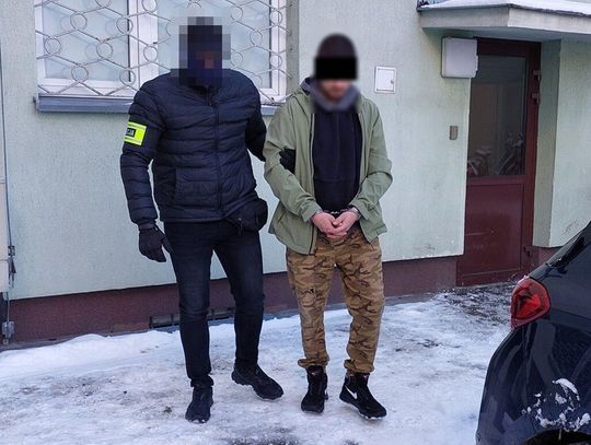 Skazany na więzienie 28-latek uciekł za granicę, ale nie zniknął z "radaru" kryminalnych. Wrócił i od razu trafił za kraty
