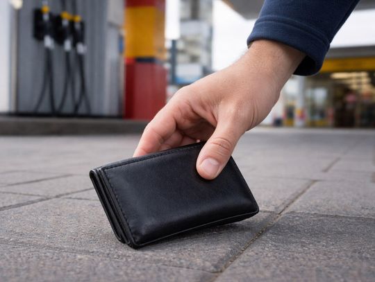 Skłamał, że to on jest właścicielem znalezionego portfela. Potem wyjął z niego pieniądze