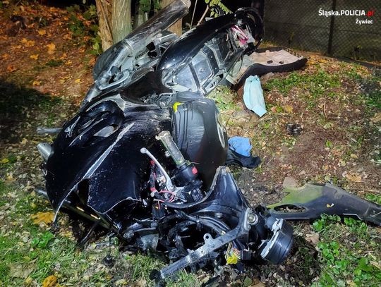 Śmiertelny wypadek motocyklisty. 34-latek zginął po zderzeniu z samochodem osobowym [ZDJĘCIA]