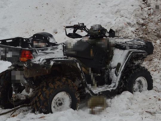 Śmiertelny wypadek na quadzie. 44-letni mężczyzna zginął kilka godzin po przewiezieniu do szpitala