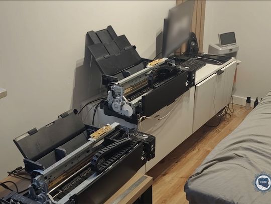 Specjalista IT z ukraińskich służb fałszował polskie 500-złotówki. Rozbito potężną grupę przestępczą