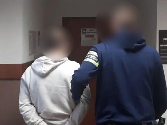 Spryskał ekspedientkę gazem i zabrał pieniądze. 23-latek zatrzymany razem z kolegami