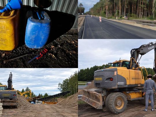 Spuścili ponad 330 litrów paliwa z maszyn budowlanych. Dwaj 19-latkowie zatrzymani