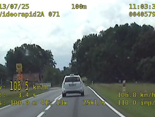 Taksówkarz spieszył się na ryby, złowili go policjanci. Teraz czeka go trzymiesięczny urlop