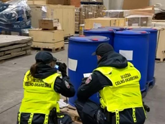 Tona „pigułki gwałtu” zatrzymana w gdańskim porcie. KAS udaremniła gigantyczny przemyt Tona „pigułki gwałtu” zatrzymana w gdańskim porcie. KAS udaremniła gigantyczny przemyt