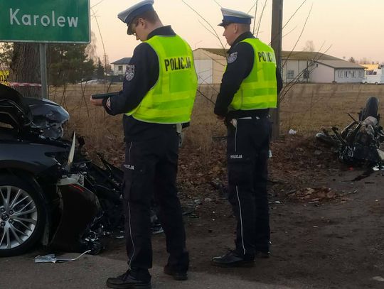 Tragedia młodego motocyklisty. Sprawca zbiegł pieszo, zostawiając ofiarę na jezdni