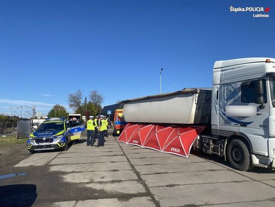 Tragedia na drodze. 22-letnia rowerzystka zginęła pod kołami samochodu ciężarowego