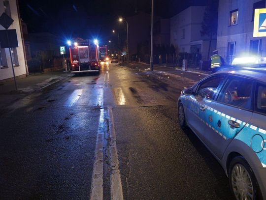 Tragedia w Inowrocławiu: Pieszy zmarł w szpitalu. Policja zatrzymała kierowcę Peugeota