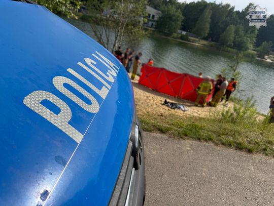 Tragiczna śmierć nad wodą. Mimo długiej akcji ratunkowej nie udało się uratować życia 16-latka