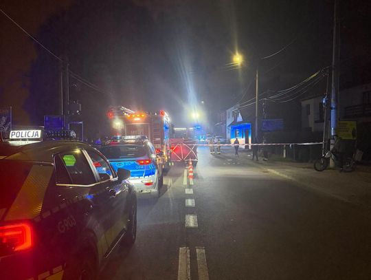 Tragiczny finał sobotniego wieczoru. Pieszy zginął na drodze