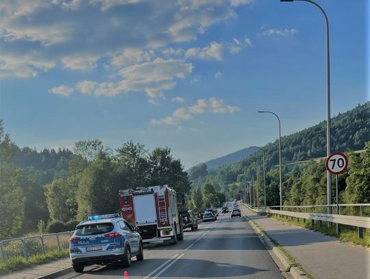 Tragiczny wypadek 30-letniej motocyklistki. Zginęła po uderzeniu w bariery energochłonne