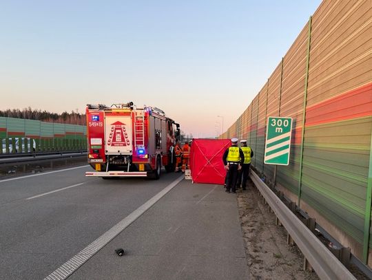 Tragiczny wypadek 35-letniego motocyklisty. Podczas wyprzedzania uderzył w bariery energochłonne Tragiczny wypadek 35-letniego motocyklisty. Podczas wyprzedzania uderzył w bariery energochłonne