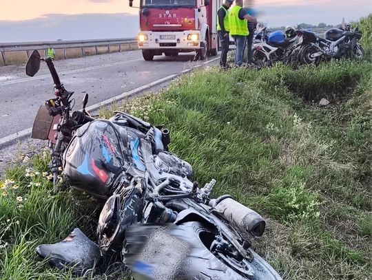 Tragiczny wypadek motocyklisty. 38-latek uderzył w barierę i zginął na miejscu