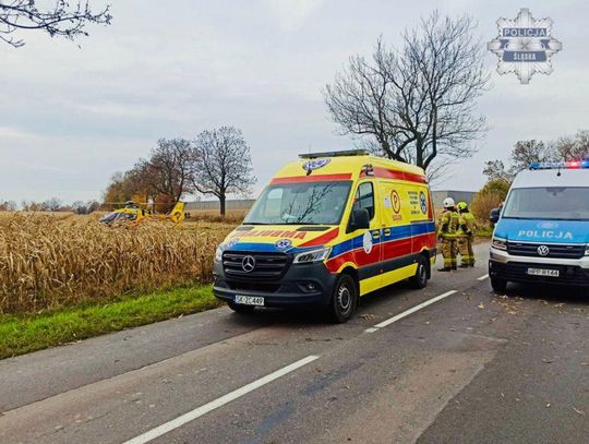 Tragiczny wypadek z udziałem motocyklisty. Zginął podczas manewru wyprzedzania