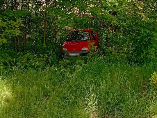 Trzasnął drzwiami i poszedł, fiacik stoczył się w krzaki. Mężczyzna był przekonany, że ktoś mu go ukradł