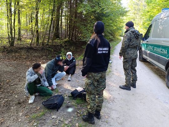Trzej Marokańczycy zatrzymani po nielegalnym przekroczeniu polsko-litewskiej granicy