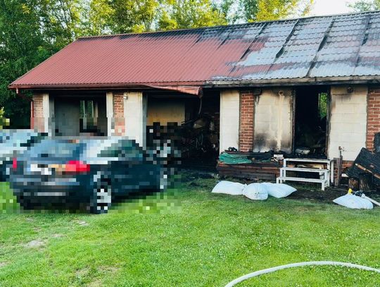Trzymał w garażu kilkadziesiąt pocisków. Doszło do potężnej eksplozji, 52-latek jest ciężko ranny