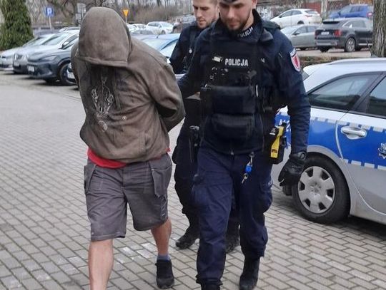 Uciekła z dzieckiem do sklepu, bo mąż groził jej na ulicy. Nic nie robił sobie z zakazu zbliżenia, więc trafił za kraty