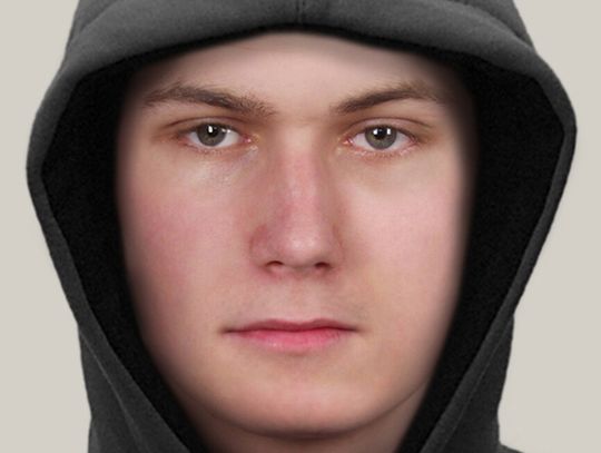 Ukradł 178 tysięcy złotych i zniknął. Publikujemy portret pamięciowy bezczelnego „bankowca”