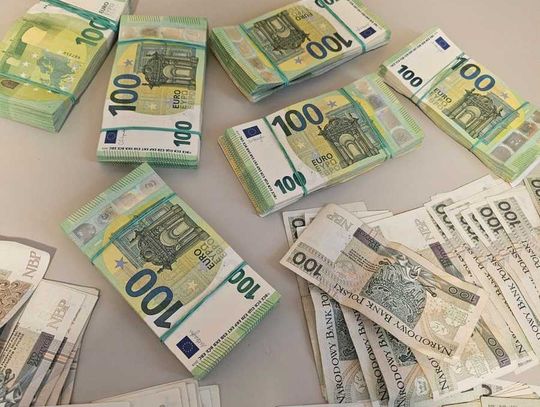 Ukradł 100 000 euro w gotówce. Mężczyzna zatrzymany po kilku dniach