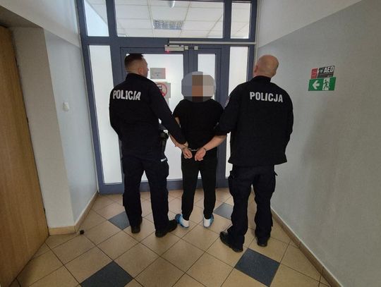 Ukradł towar i zaatakował ochroniarza. Policjanci znaleźli 29-latka ukrytego w szafie