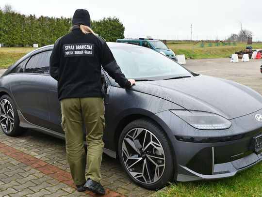 Ukrainiec próbował wyjechać z Polski kradzionym hyundaiem. Auto miało przebite blachy i lewe papiery
