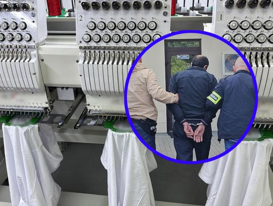 Ukrainiec uruchomił pod Warszawą fabrykę podrabianych ubrań. Miał maszyny od nanoszenia znaków znanych marek