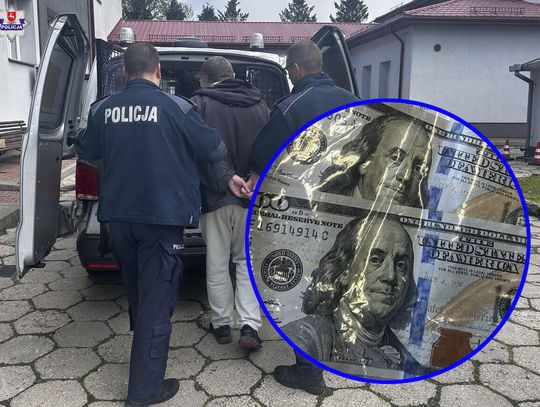 Ukrainiec zobaczył kwotę mandatu i wyciągnął dolary. Chciał przekupić policjantów